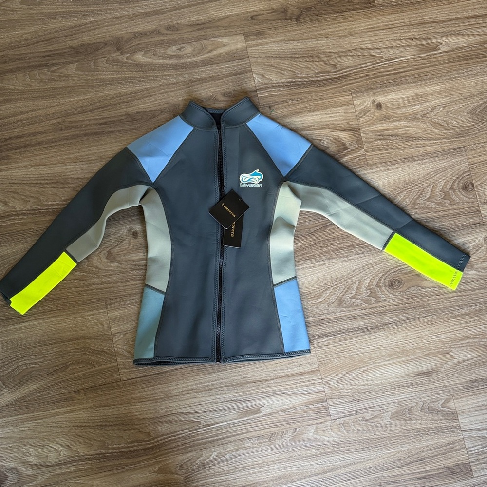 Lemorecn Neoprene Wetsuit Top Jacket Size: 4 - Picture 2 of 8